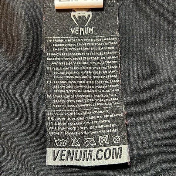 UFC VENUM Men's Full Zip Hoodie SIZE Large Mixed Martial Arts MMA Fighting - Picture 11 of 13